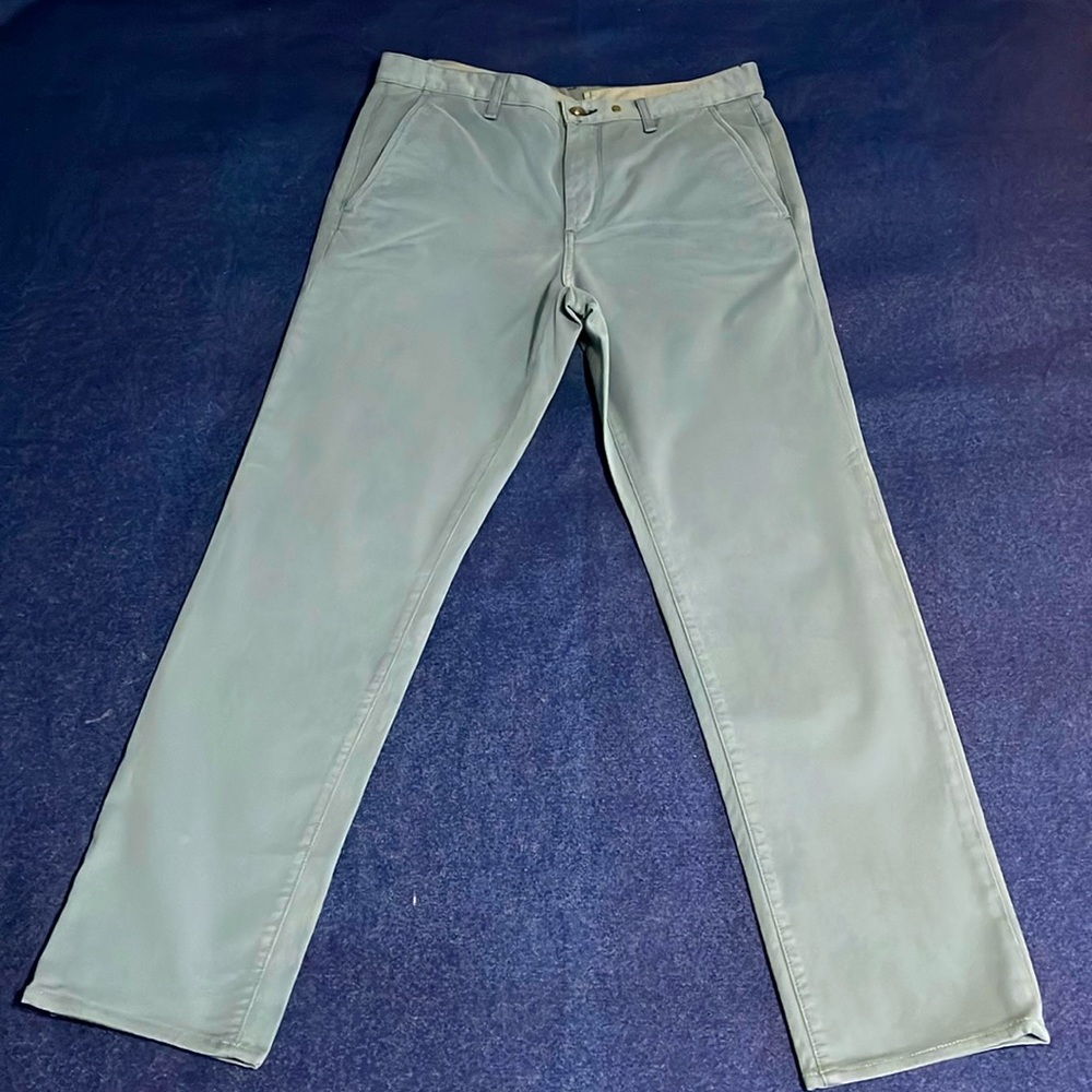 Teal Rag and Bone Slim Fit Chinos